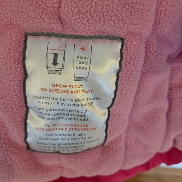 Baby girl snowsuit - Picture 5 of 6